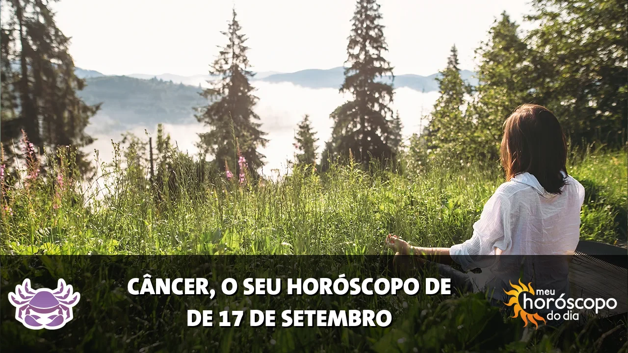Horóscopo de Câncer de quinta-feira, 17 de setembro de 2026