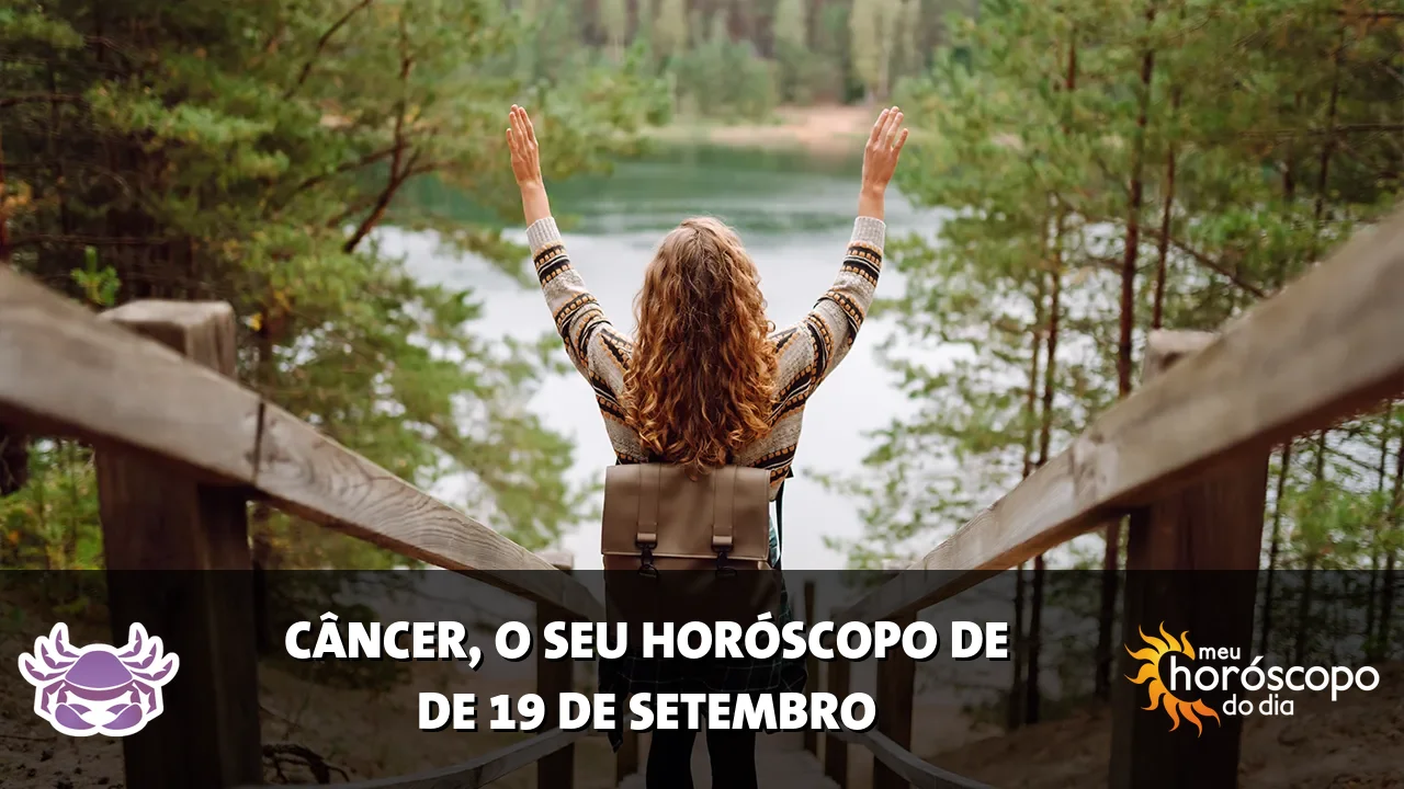 Horóscopo de Câncer de sábado, 19 de setembro de 2026