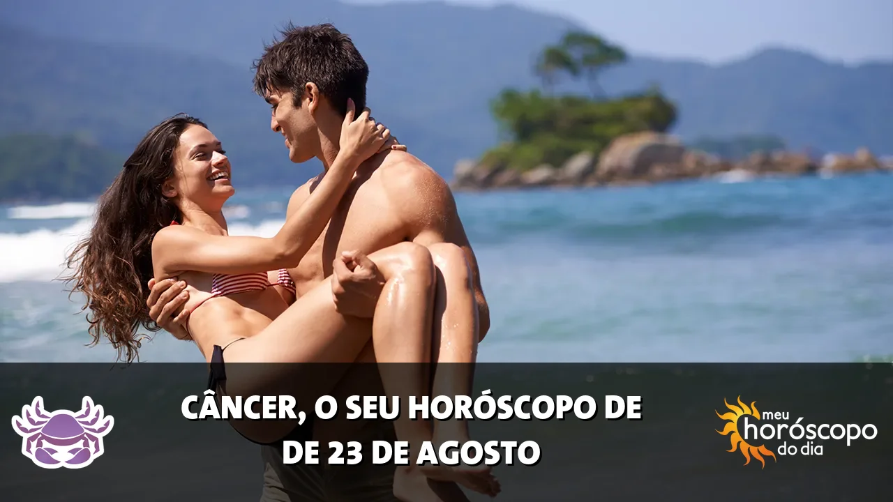 Horóscopo de Câncer de domingo, 23 de agosto de 2026