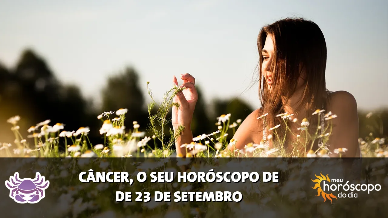 Horóscopo de Câncer de quarta-feira, 23 de setembro de 2026