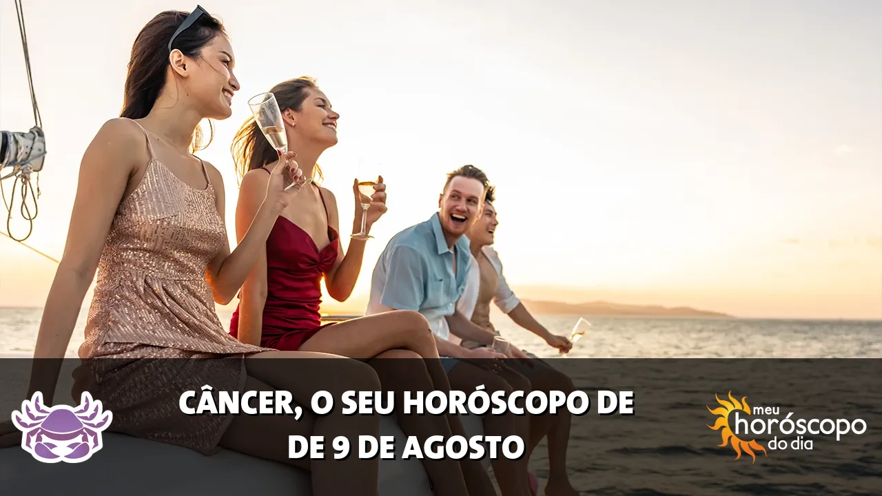 Horóscopo de Câncer de domingo, 9 de agosto de 2026