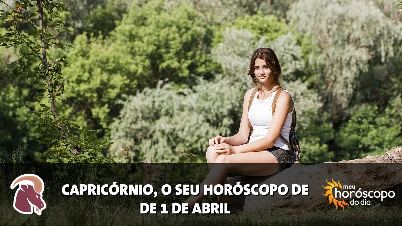 Horóscopo de Capricórnio de quarta-feira, 1 de abril de 2026