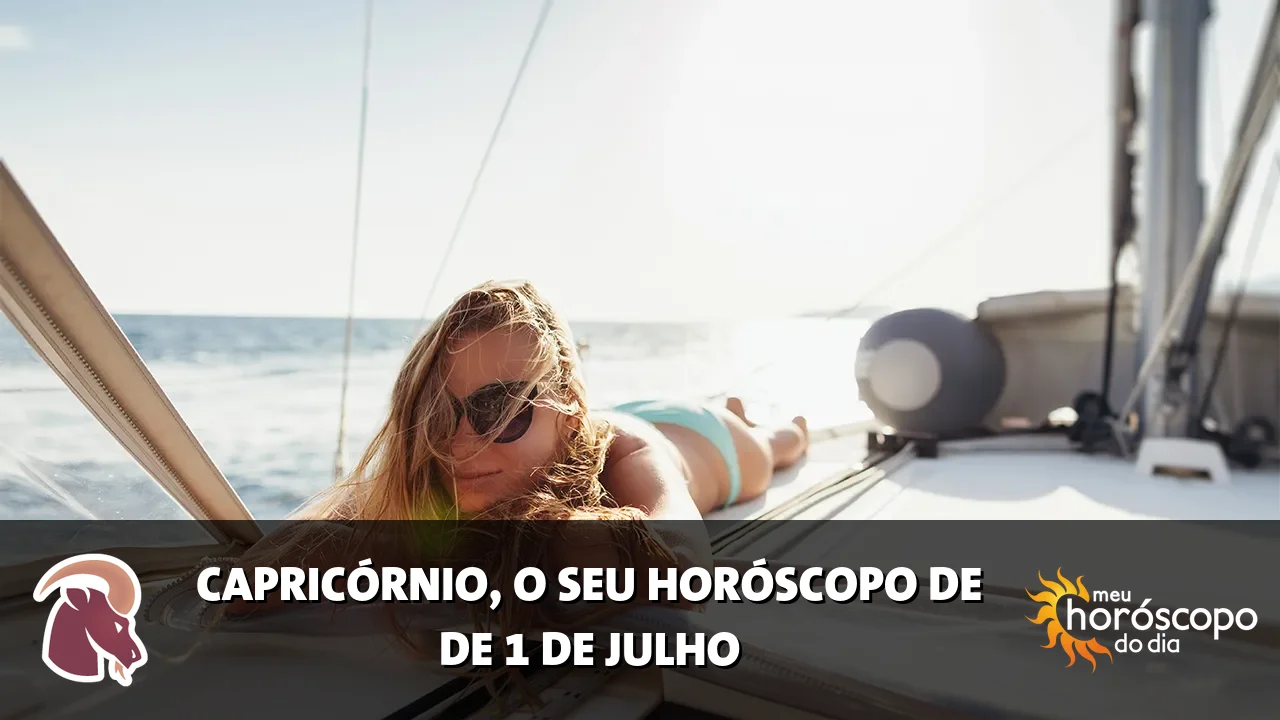 Horóscopo de Capricórnio de quarta-feira, 1 de julho de 2026