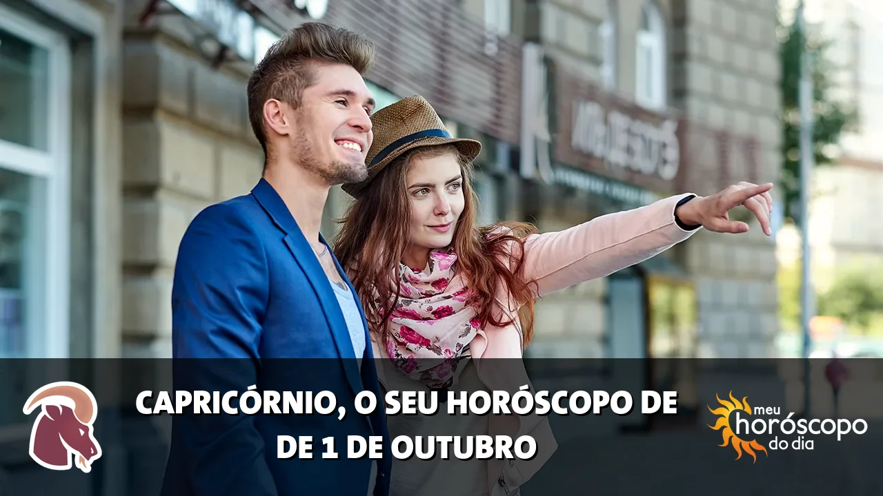 Horóscopo de Capricórnio de quinta-feira, 1 de outubro de 2026
