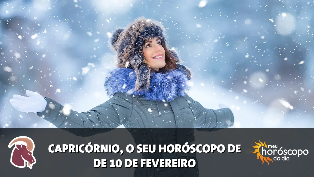 Horóscopo de Capricórnio de terça-feira, 10 de fevereiro de 2026