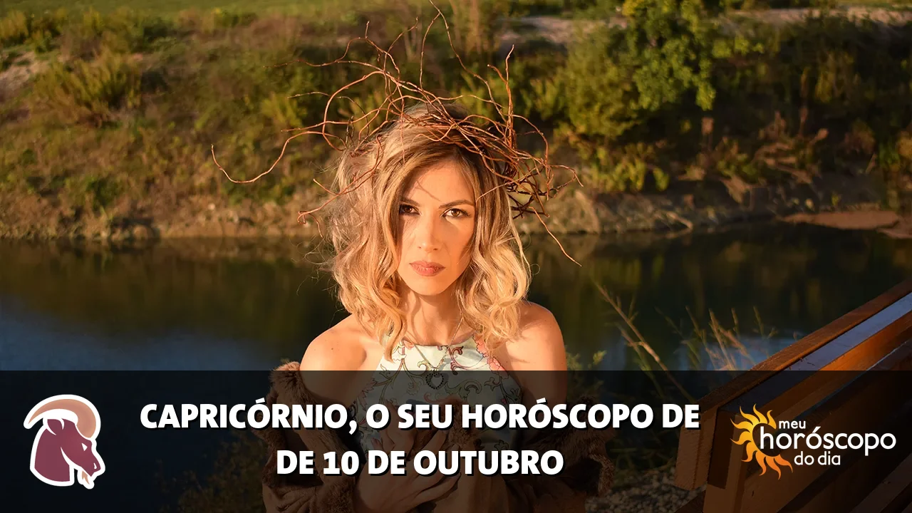 Horóscopo de Capricórnio de sábado, 10 de outubro de 2026