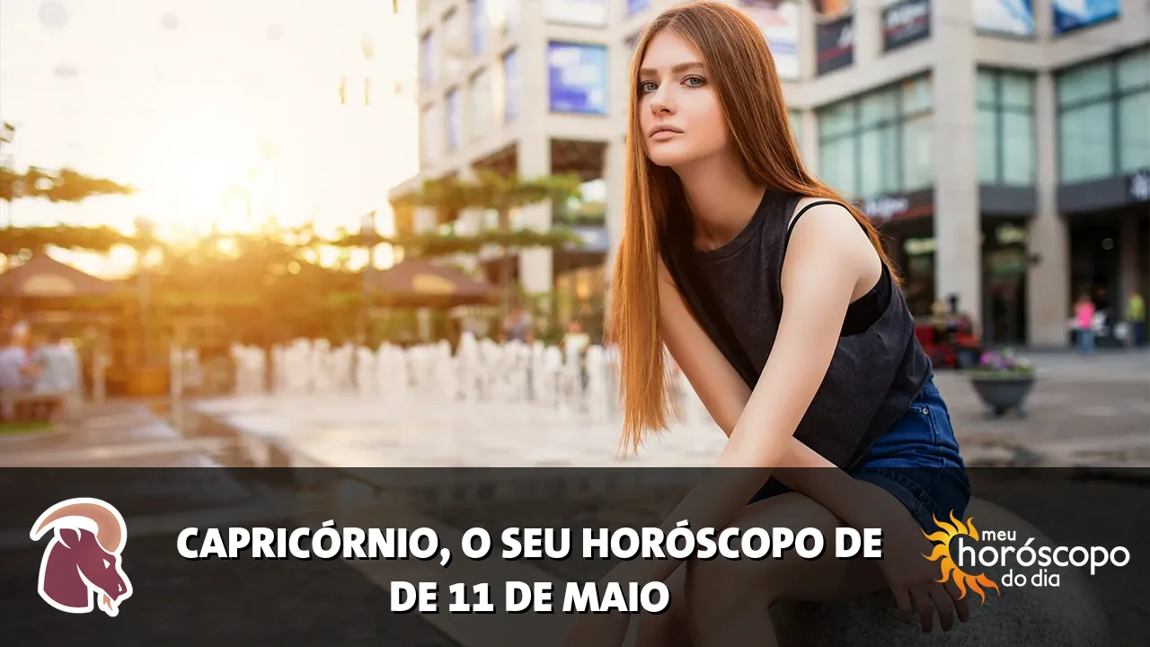 Horóscopo de Capricórnio de segunda-feira, 11 de maio de 2026