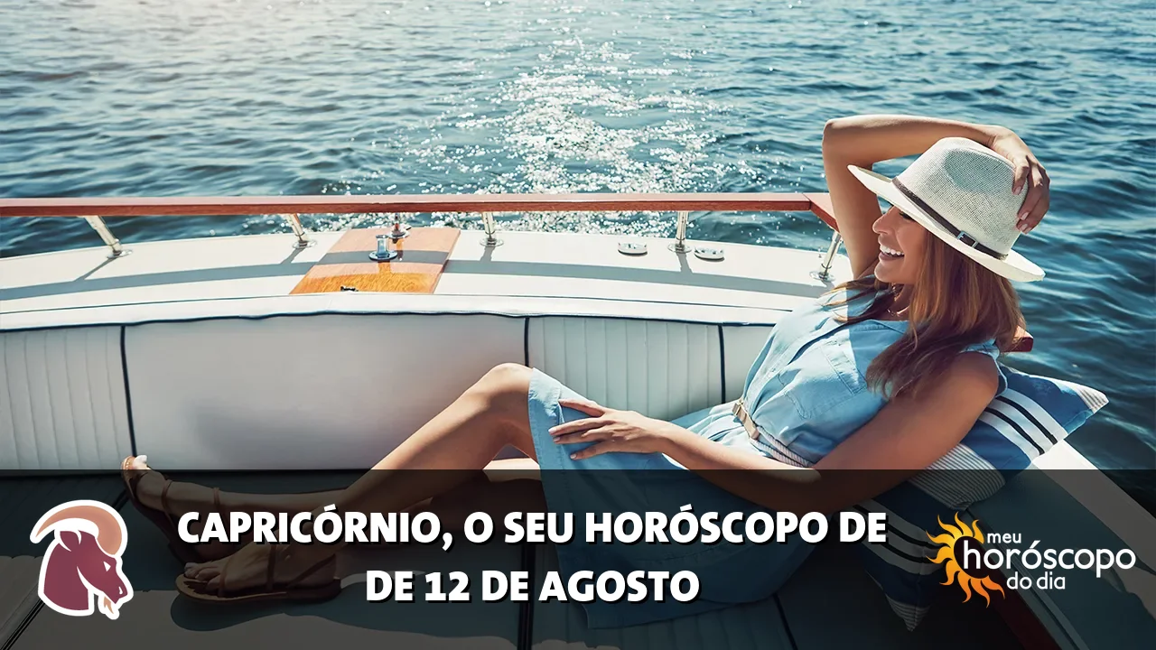 Horóscopo de Capricórnio de quarta-feira, 12 de agosto de 2026
