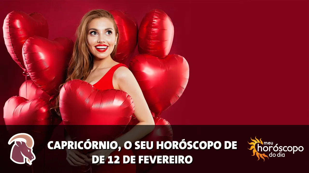 Horóscopo de Capricórnio de quinta-feira, 12 de fevereiro de 2026