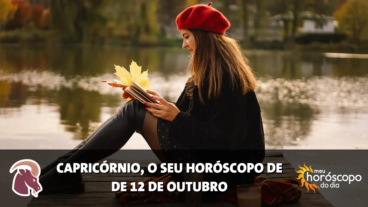 Horóscopo de Capricórnio de segunda-feira, 12 de outubro de 2026