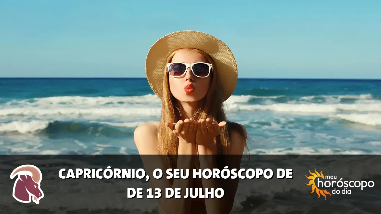 Horóscopo de Capricórnio de segunda-feira, 13 de julho de 2026