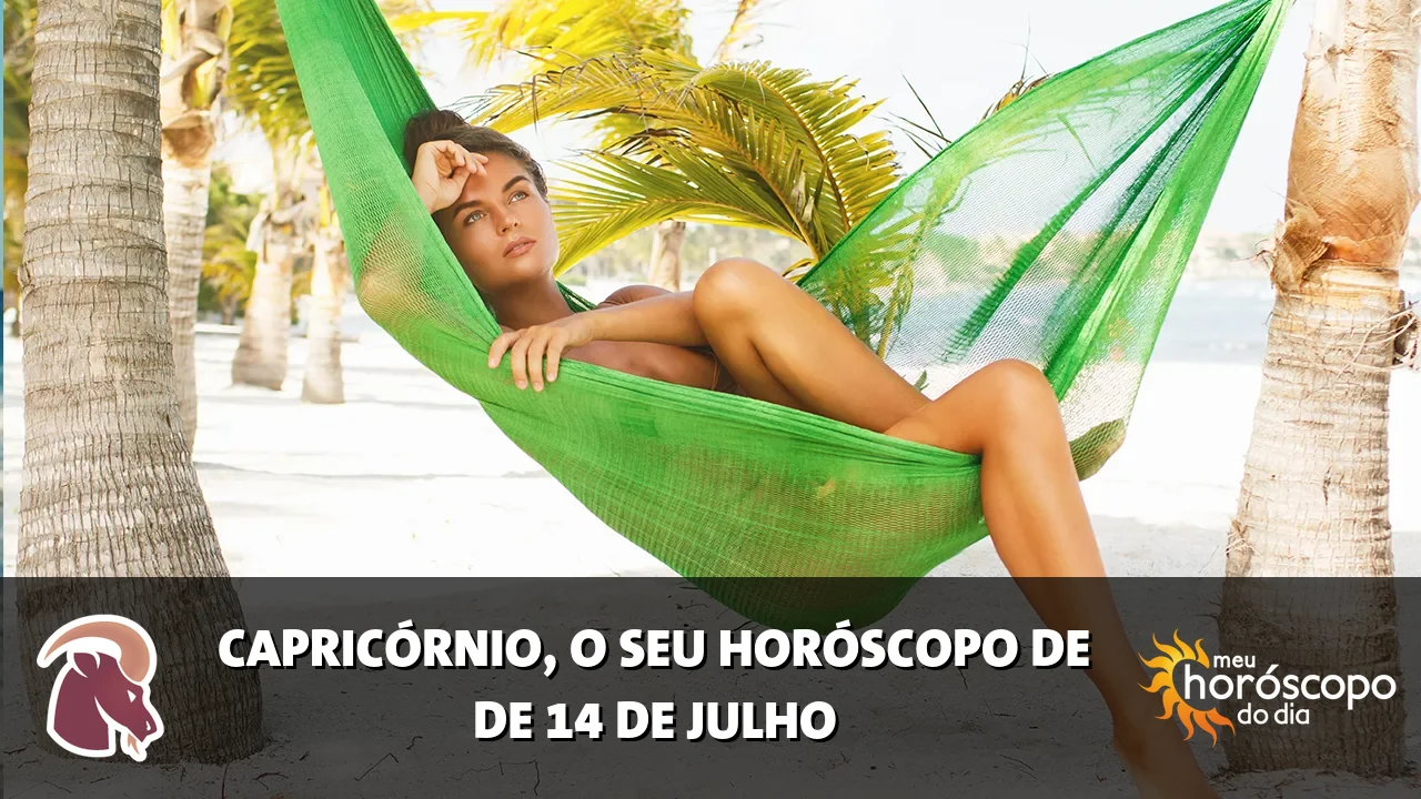 Horóscopo de Capricórnio de terça-feira, 14 de julho de 2026