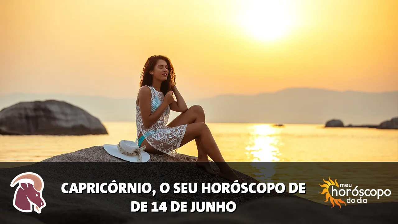 Horóscopo de Capricórnio de domingo, 14 de junho de 2026