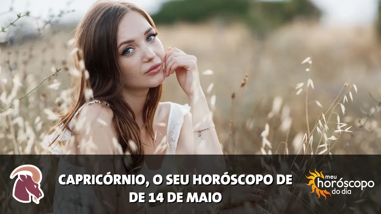 Horóscopo de Capricórnio de quinta-feira, 14 de maio de 2026