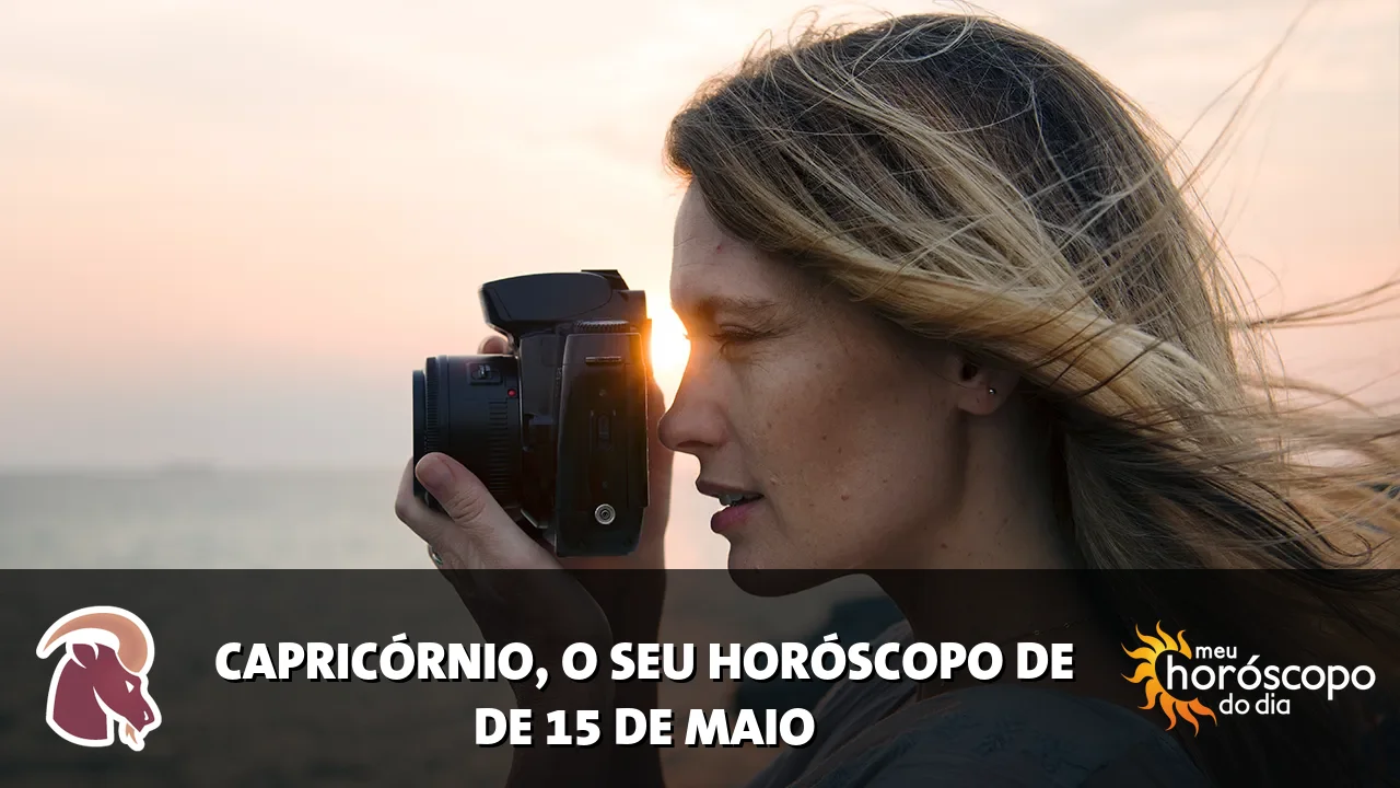 Horóscopo de Capricórnio de sexta-feira, 15 de maio de 2026