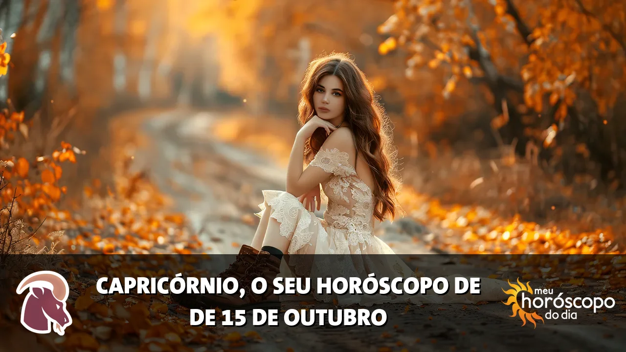 Horóscopo de Capricórnio de quinta-feira, 15 de outubro de 2026