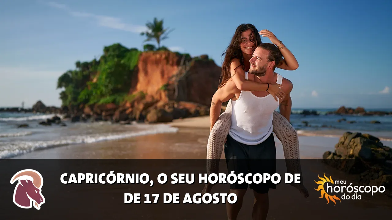 Horóscopo de Capricórnio de segunda-feira, 17 de agosto de 2026