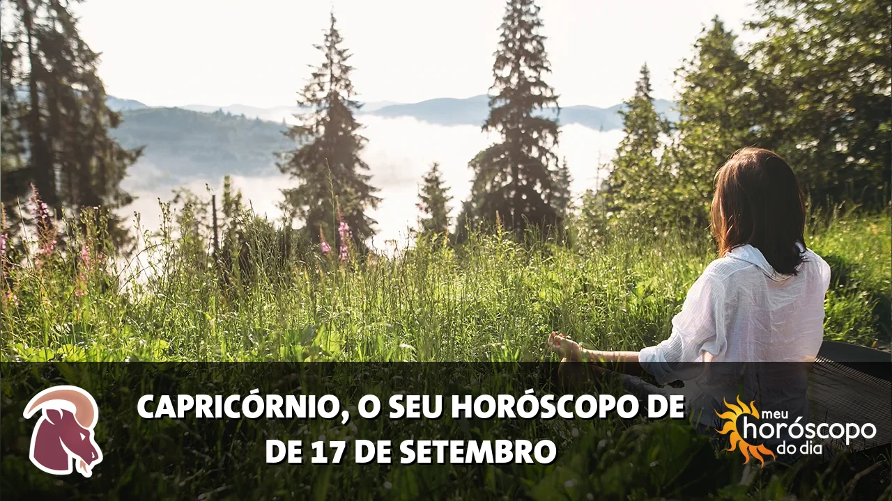 Horóscopo de Capricórnio de quinta-feira, 17 de setembro de 2026