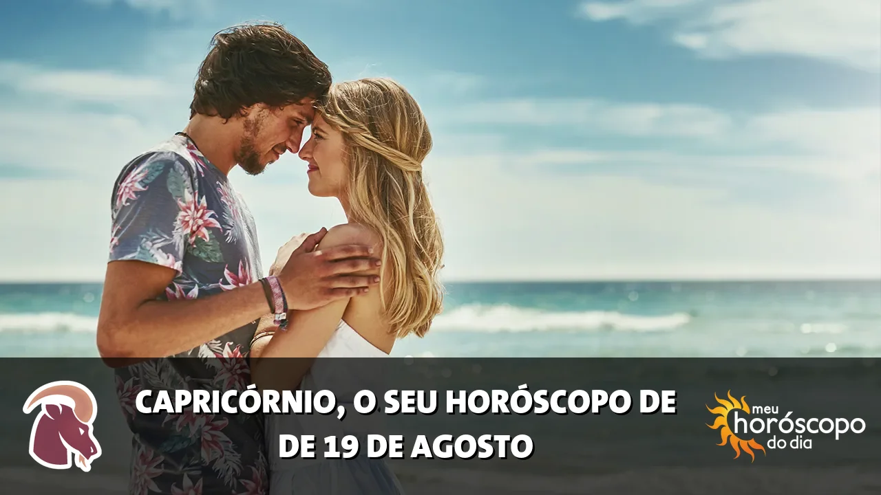 Horóscopo de Capricórnio de quarta-feira, 19 de agosto de 2026