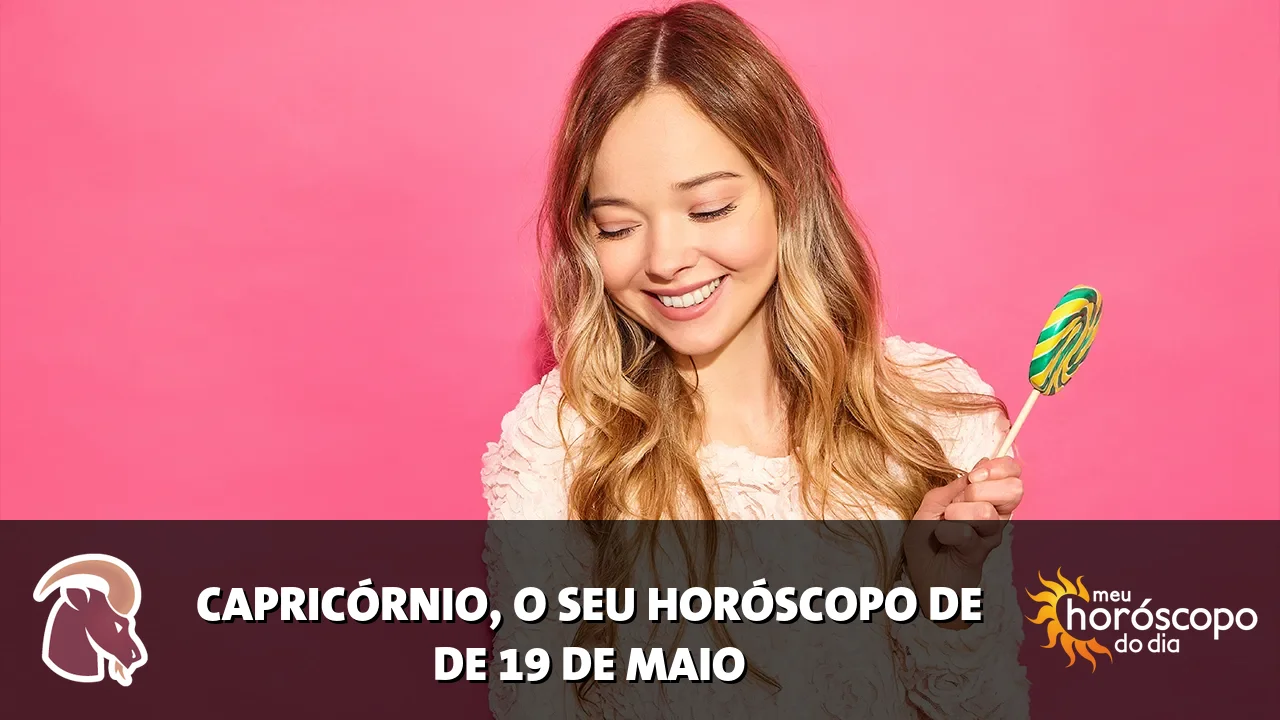 Horóscopo de Capricórnio de terça-feira, 19 de maio de 2026