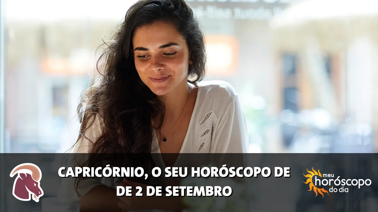 Horóscopo de Capricórnio de quarta-feira, 2 de setembro de 2026