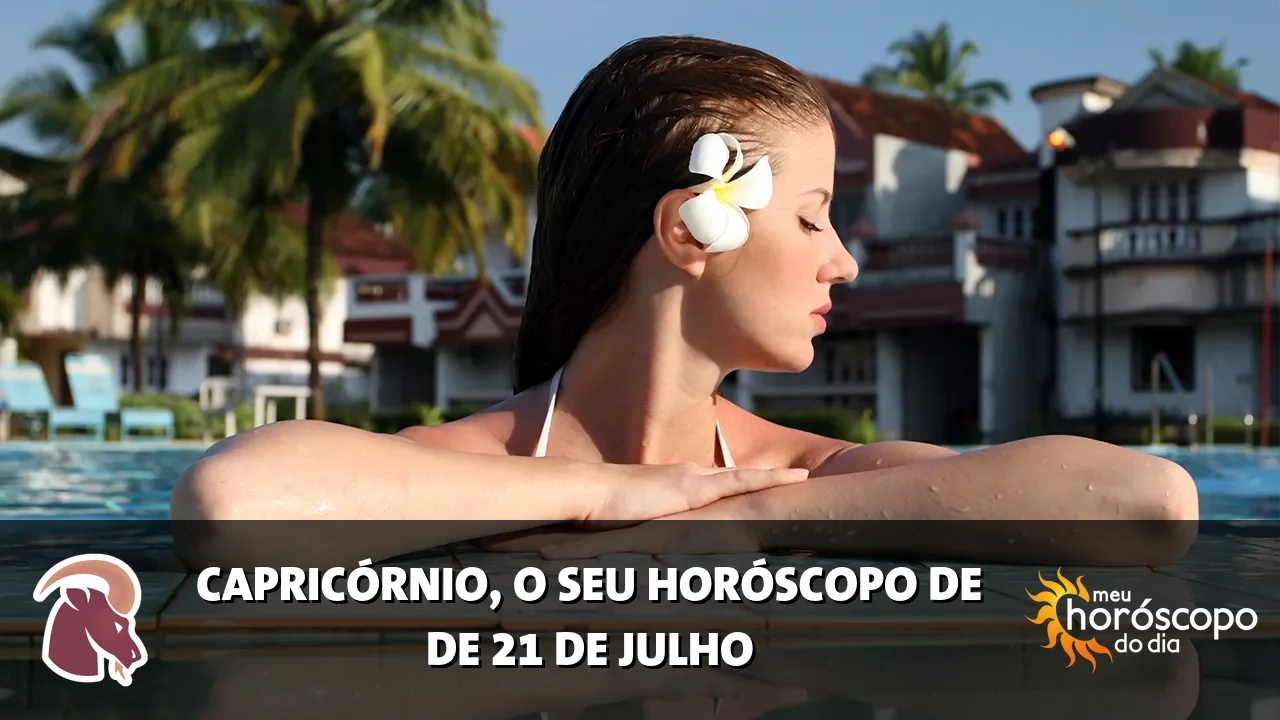 Horóscopo de Capricórnio de terça-feira, 21 de julho de 2026
