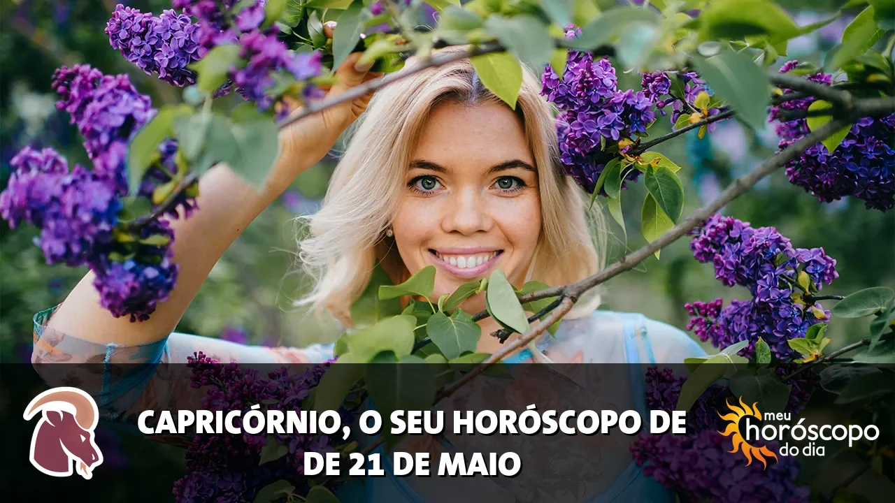 Horóscopo de Capricórnio de quinta-feira, 21 de maio de 2026