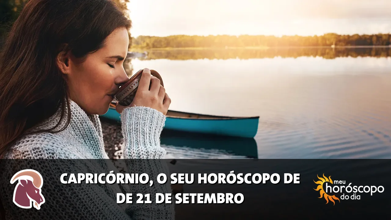 Horóscopo de Capricórnio de segunda-feira, 21 de setembro de 2026