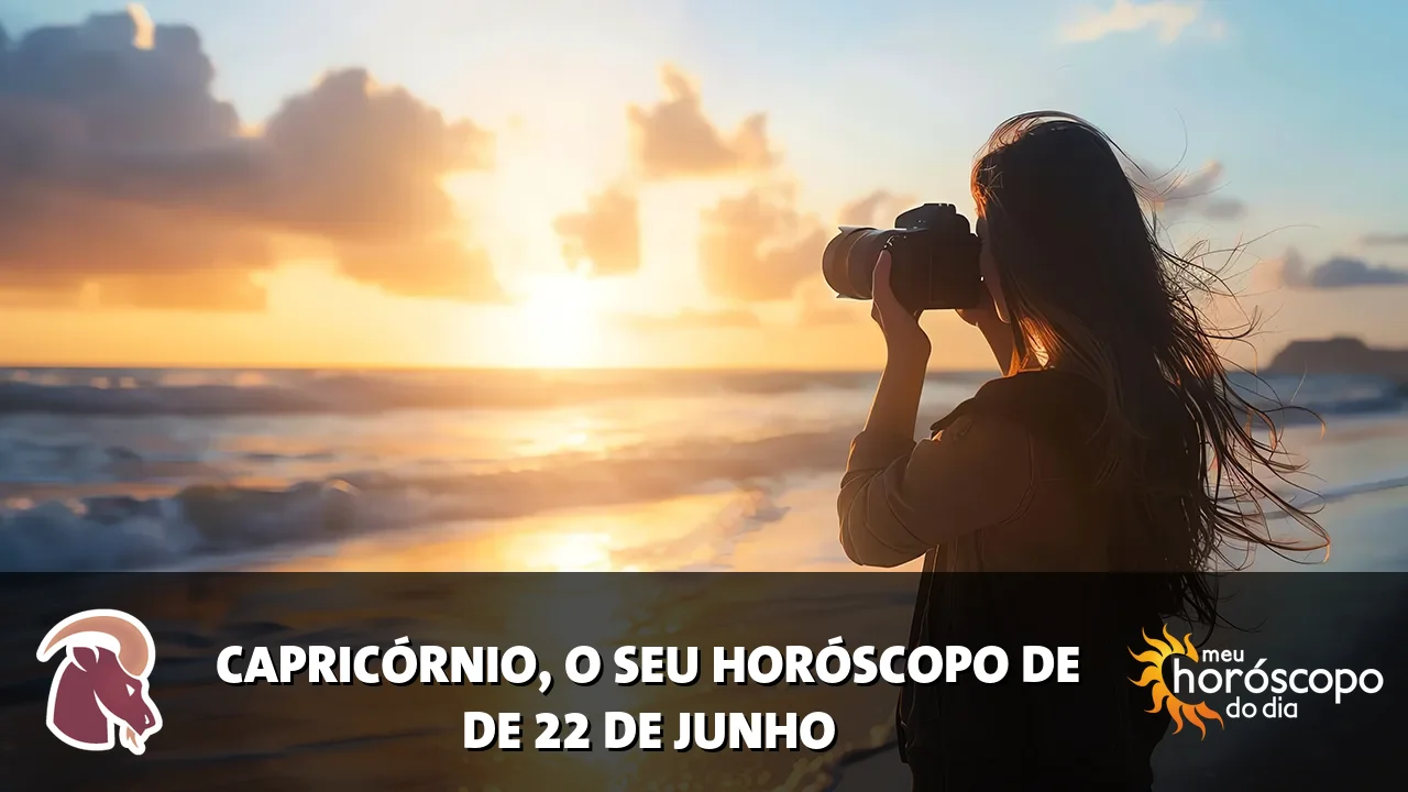 Horóscopo de Capricórnio de segunda-feira, 22 de junho de 2026