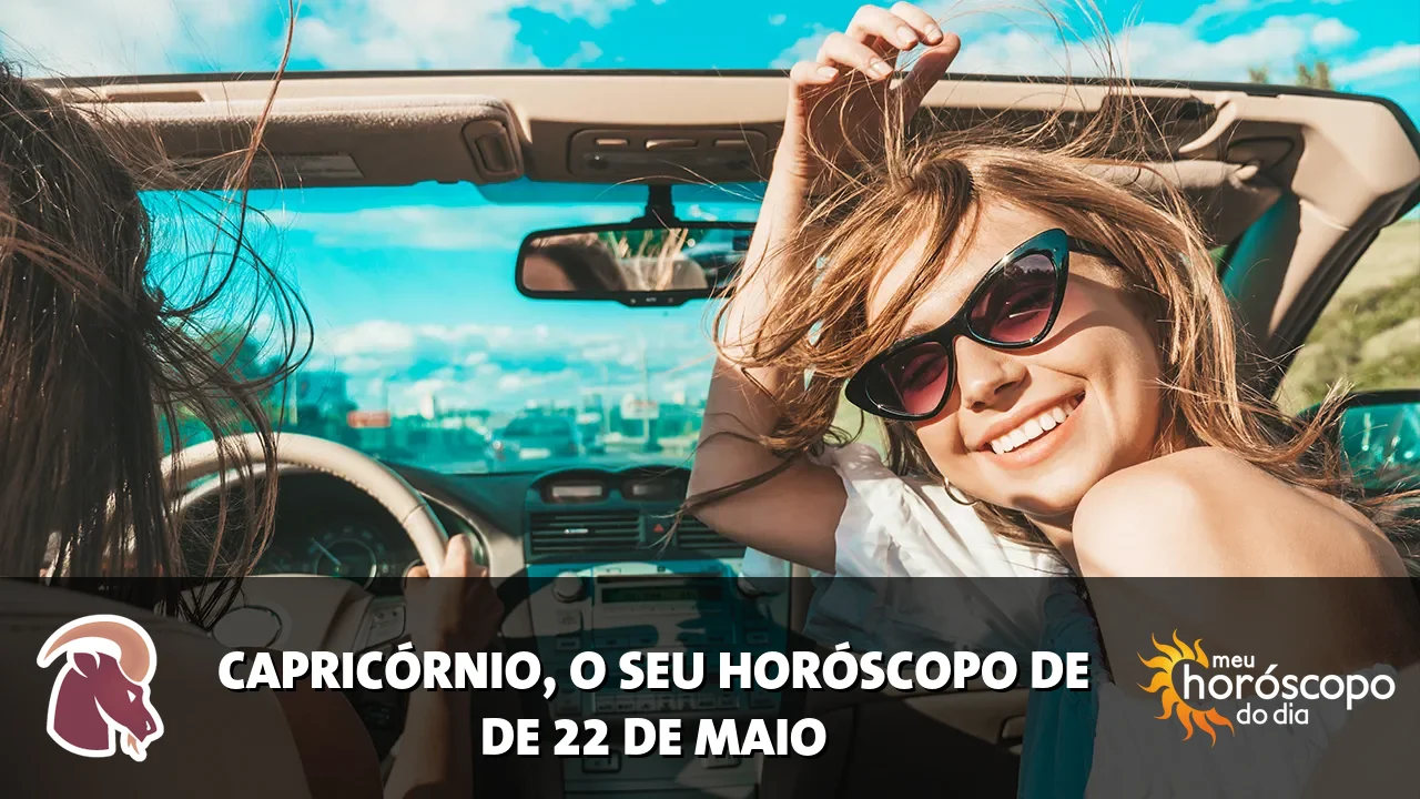 Horóscopo de Capricórnio de sexta-feira, 22 de maio de 2026