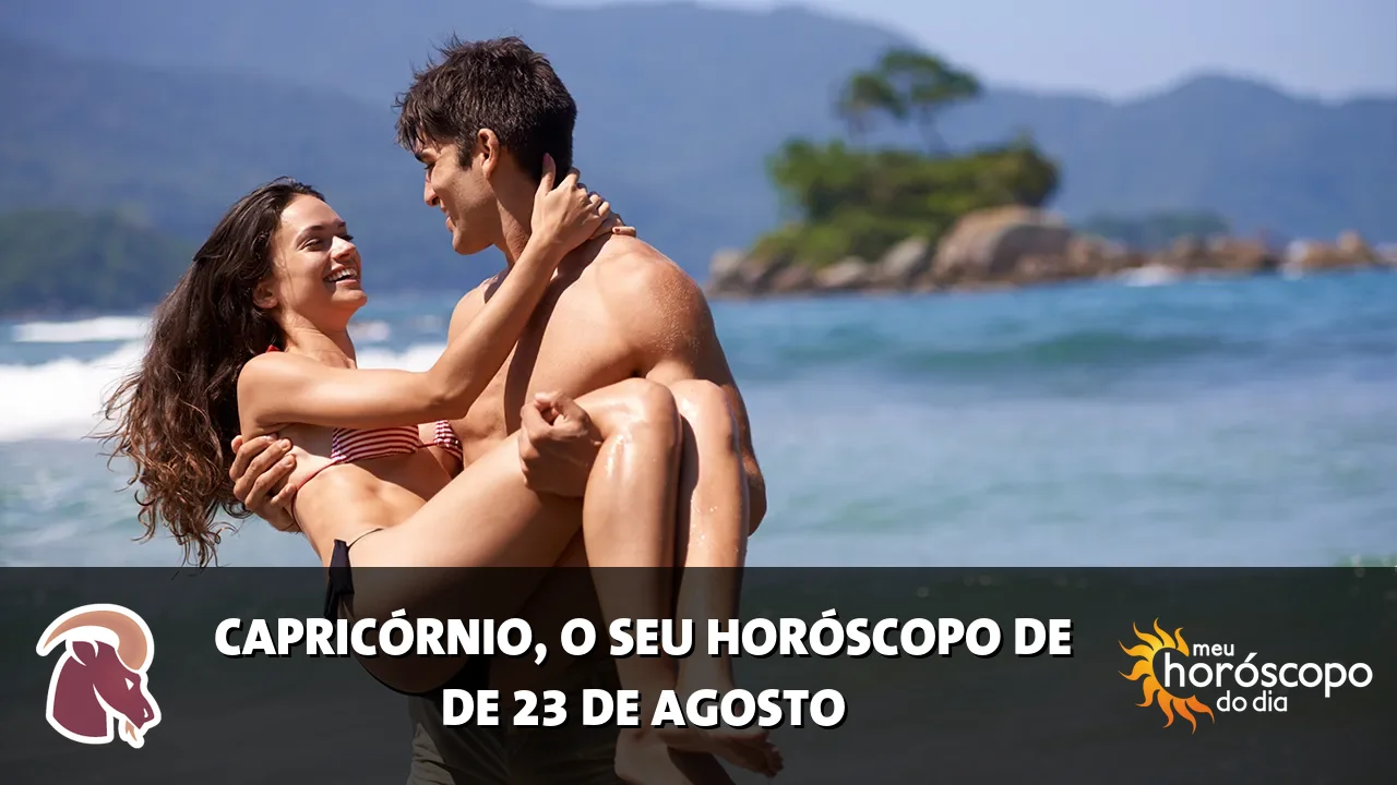 Horóscopo de Capricórnio de domingo, 23 de agosto de 2026