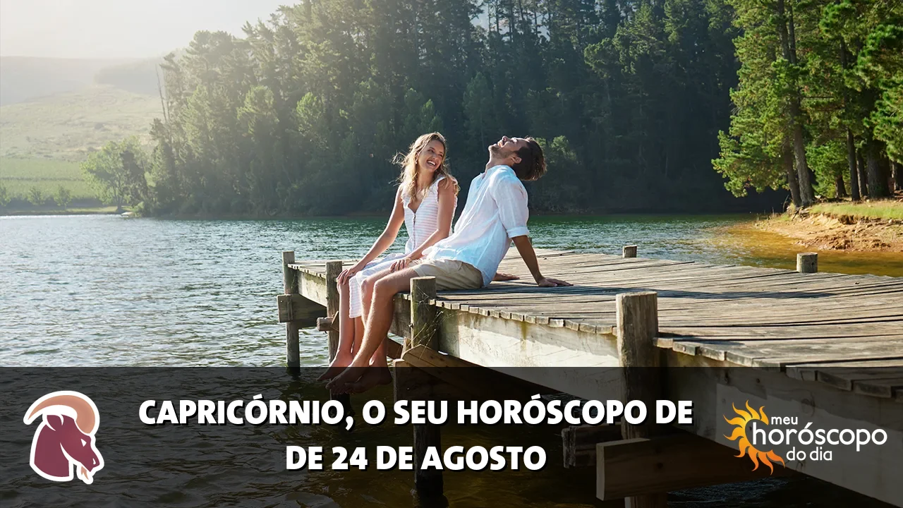 Horóscopo de Capricórnio de segunda-feira, 24 de agosto de 2026