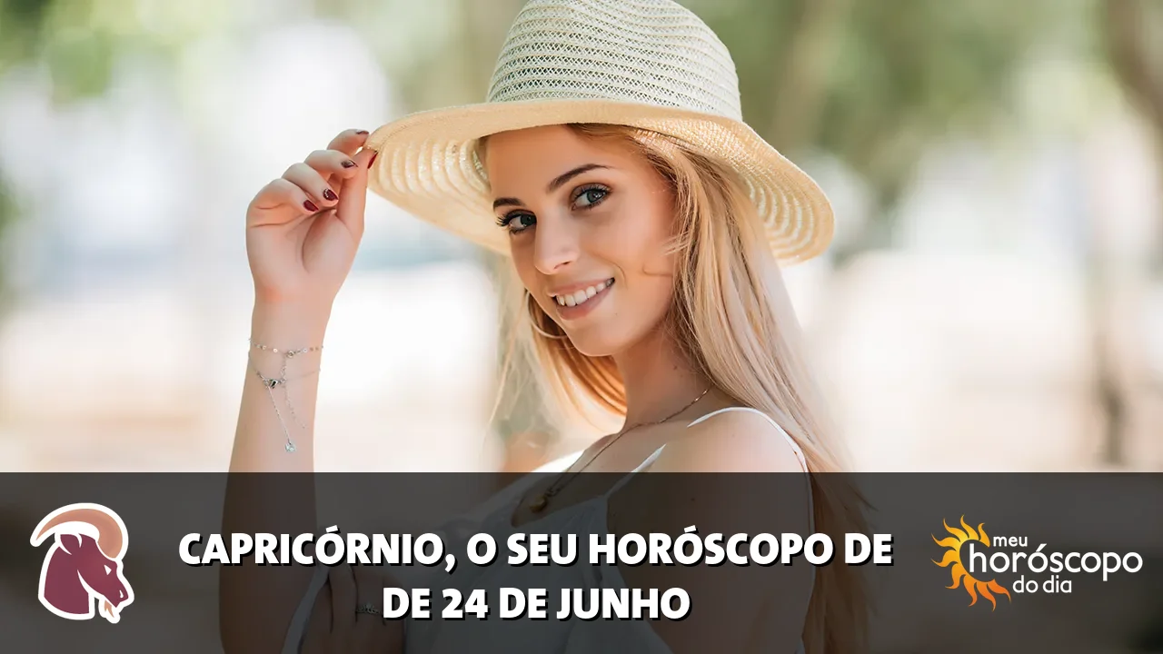 Horóscopo de Capricórnio de quarta-feira, 24 de junho de 2026
