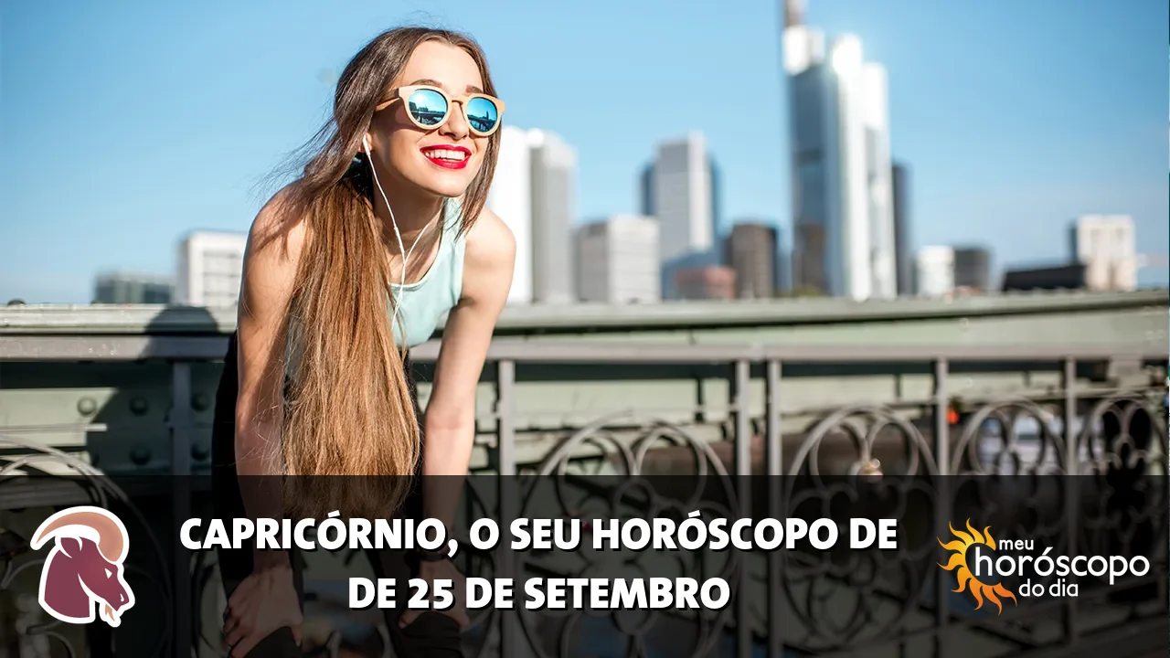 Horóscopo de Capricórnio de sexta-feira, 25 de setembro de 2026