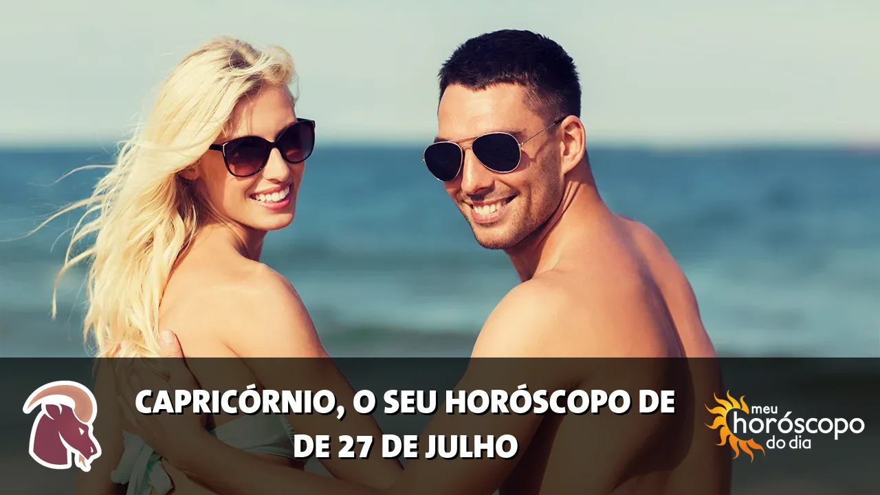 Horóscopo de Capricórnio de segunda-feira, 27 de julho de 2026