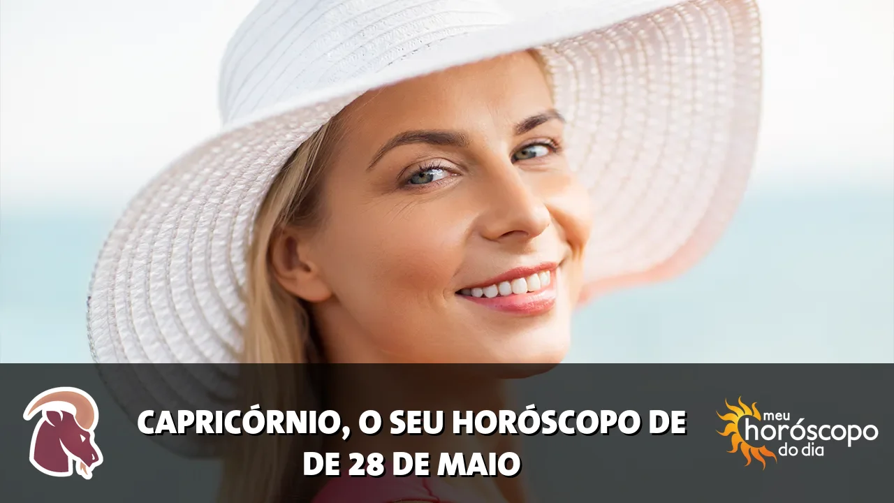 Horóscopo de Capricórnio de quinta-feira, 28 de maio de 2026