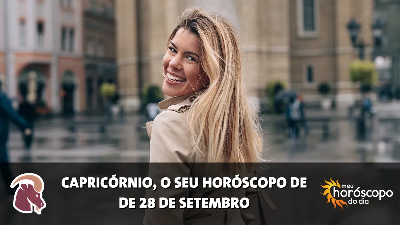 Horóscopo de Capricórnio de segunda-feira, 28 de setembro de 2026