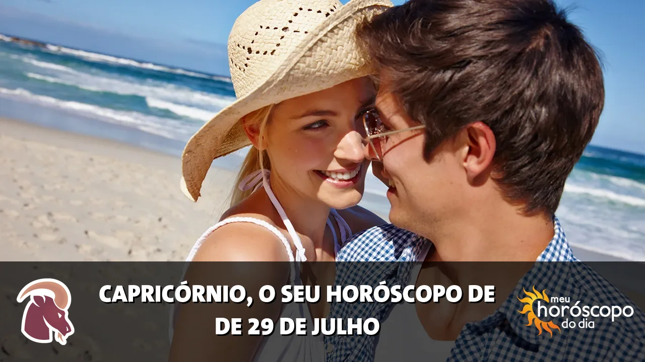 Horóscopo de Capricórnio de quarta-feira, 29 de julho de 2026