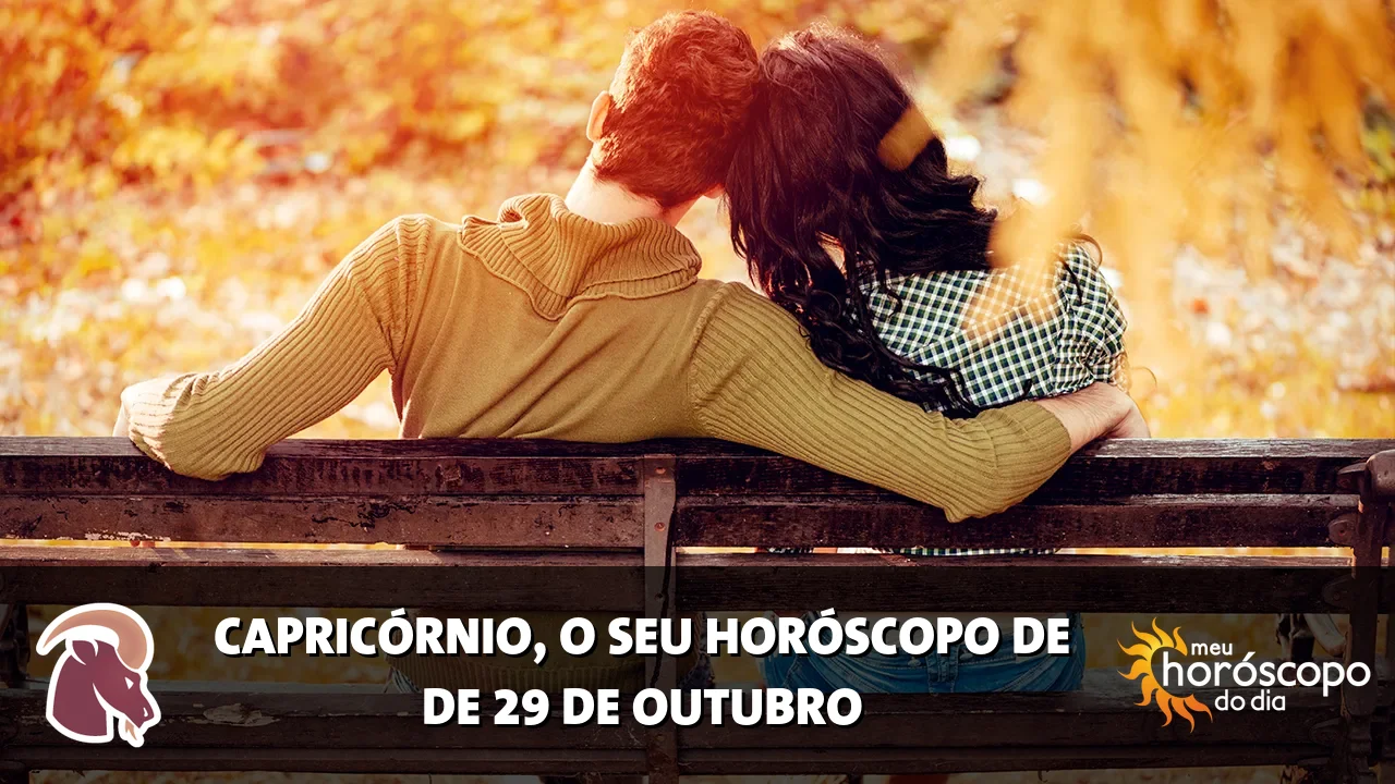 Horóscopo de Capricórnio de quinta-feira, 29 de outubro de 2026