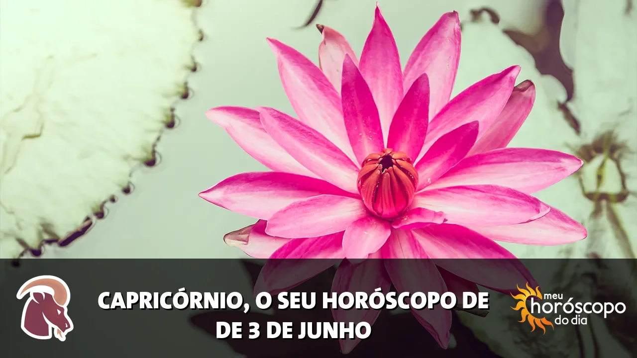 Horóscopo de Capricórnio de quarta-feira, 3 de junho de 2026
