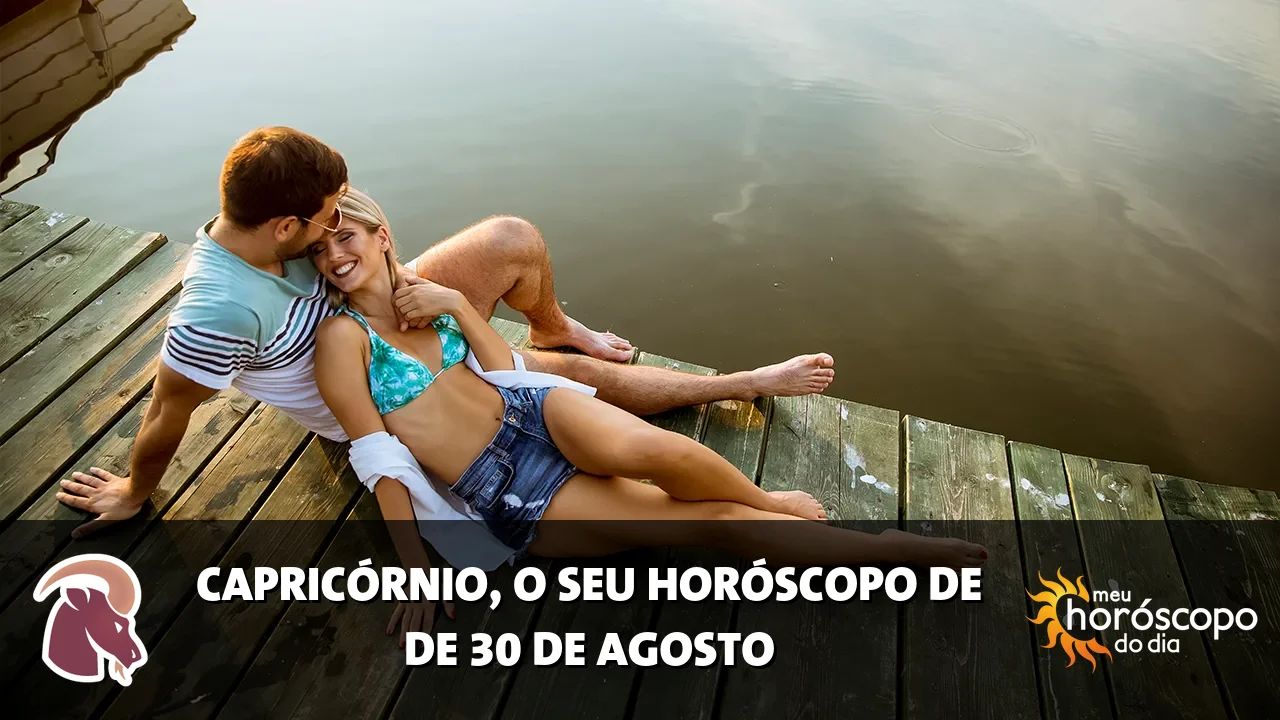 Horóscopo de Capricórnio de domingo, 30 de agosto de 2026