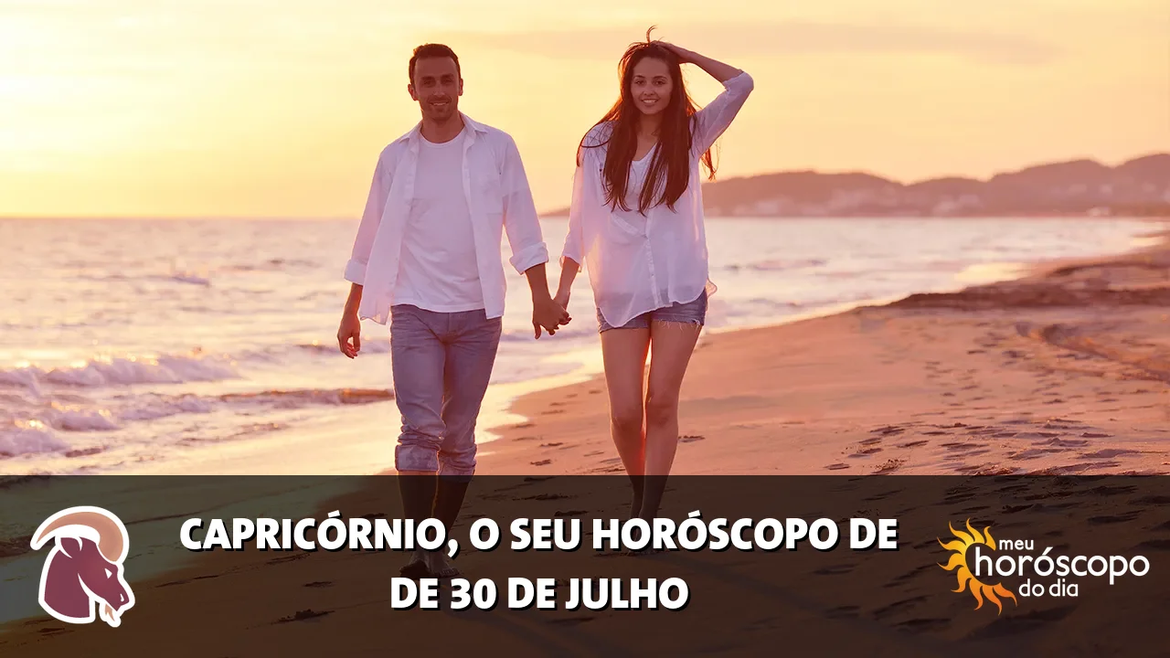 Horóscopo de Capricórnio de quinta-feira, 30 de julho de 2026