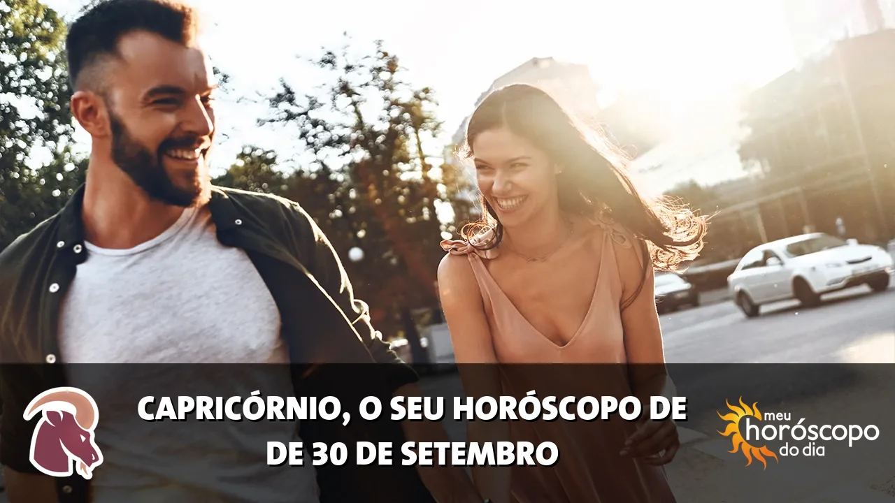Horóscopo de Capricórnio de quarta-feira, 30 de setembro de 2026