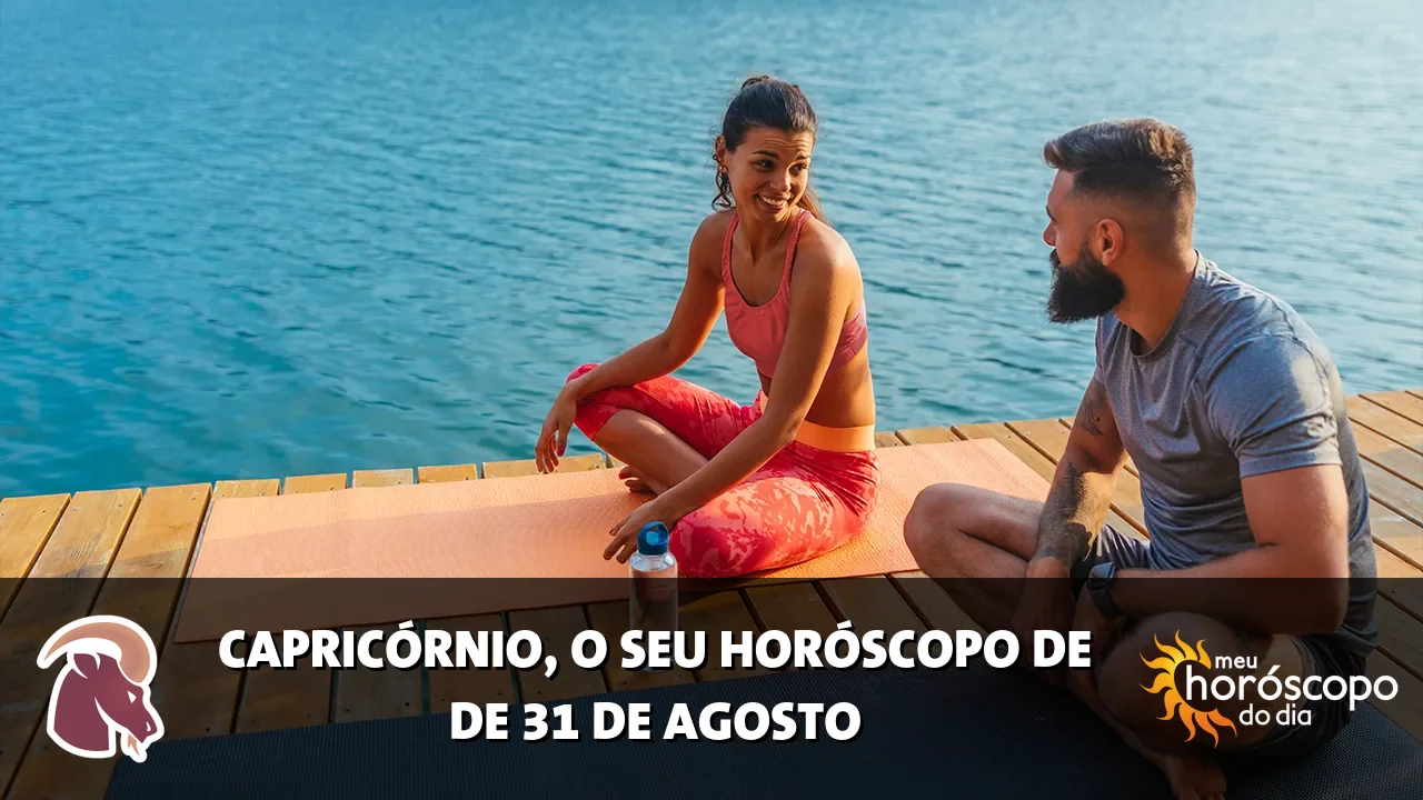 Horóscopo de Capricórnio de segunda-feira, 31 de agosto de 2026