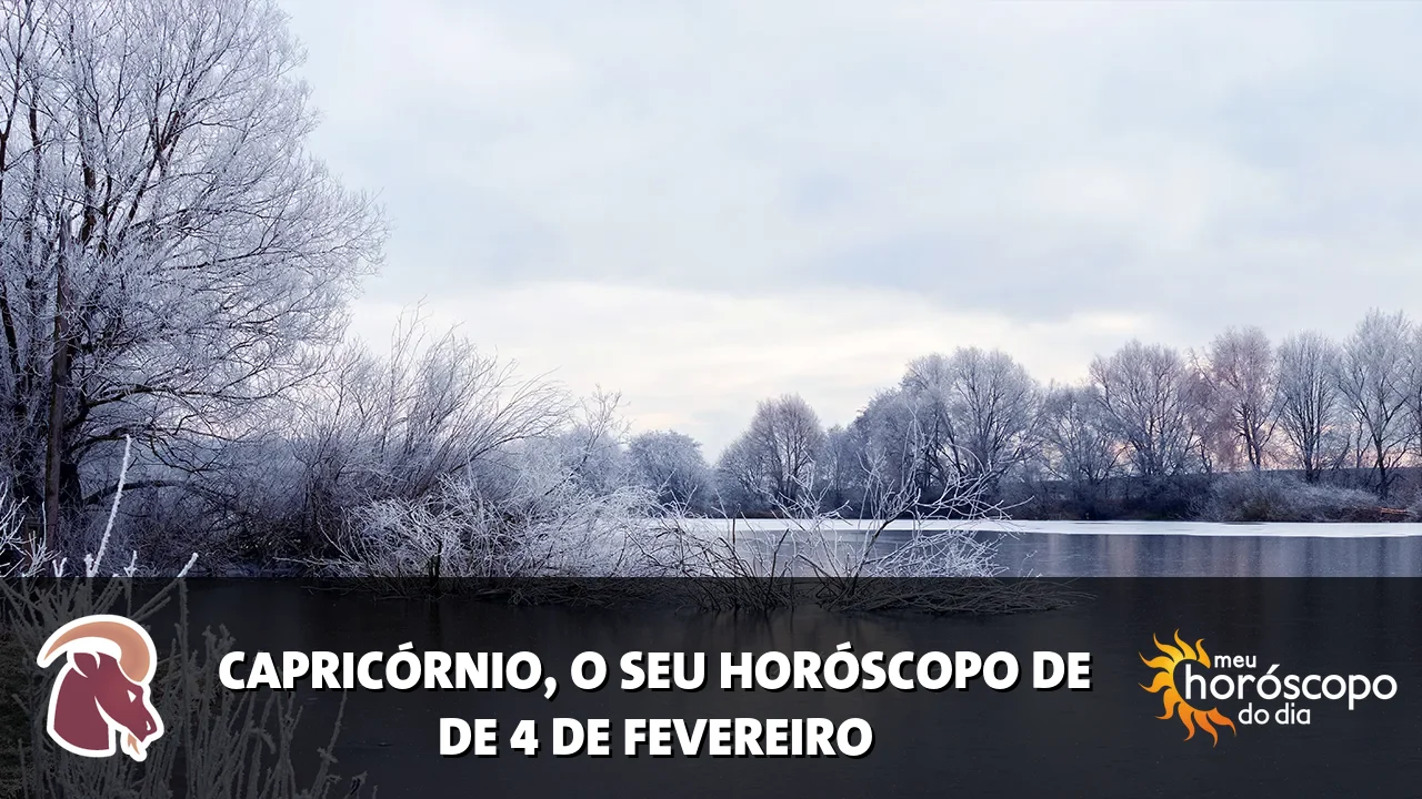 Horóscopo de Capricórnio de quarta-feira, 4 de fevereiro de 2026