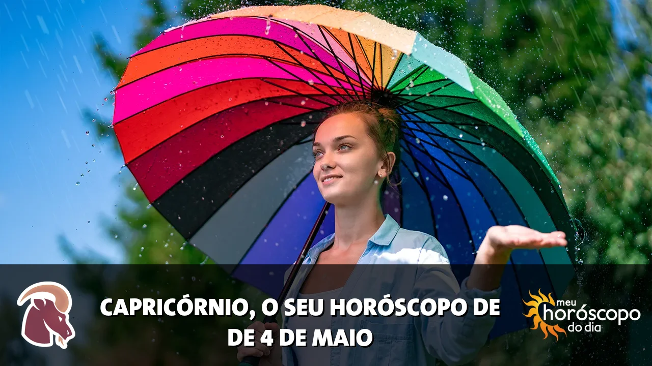 Horóscopo de Capricórnio de segunda-feira, 4 de maio de 2026