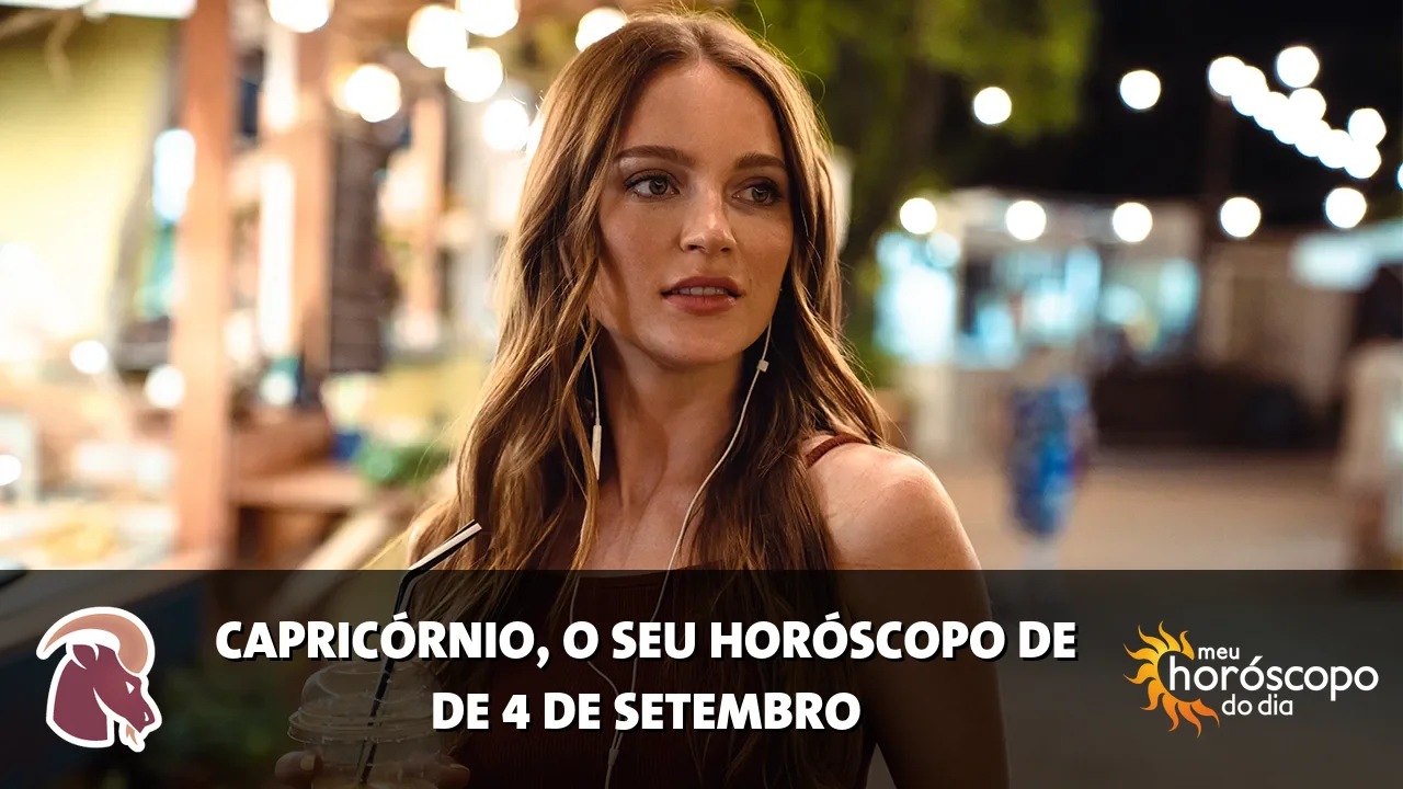 Horóscopo de Capricórnio de sexta-feira, 4 de setembro de 2026