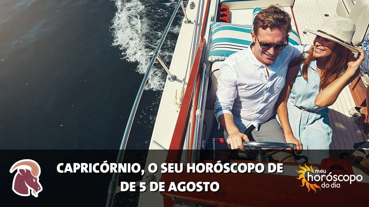 Horóscopo de Capricórnio de quarta-feira, 5 de agosto de 2026
