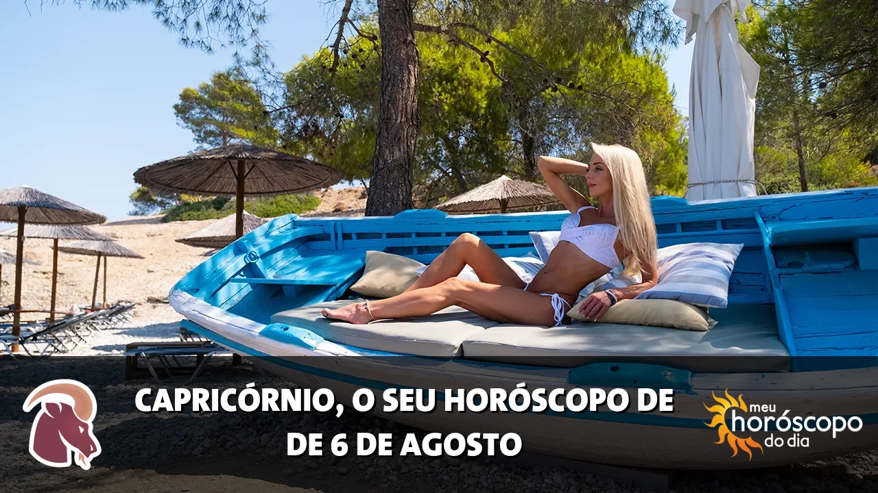 Horóscopo de Capricórnio de quinta-feira, 6 de agosto de 2026