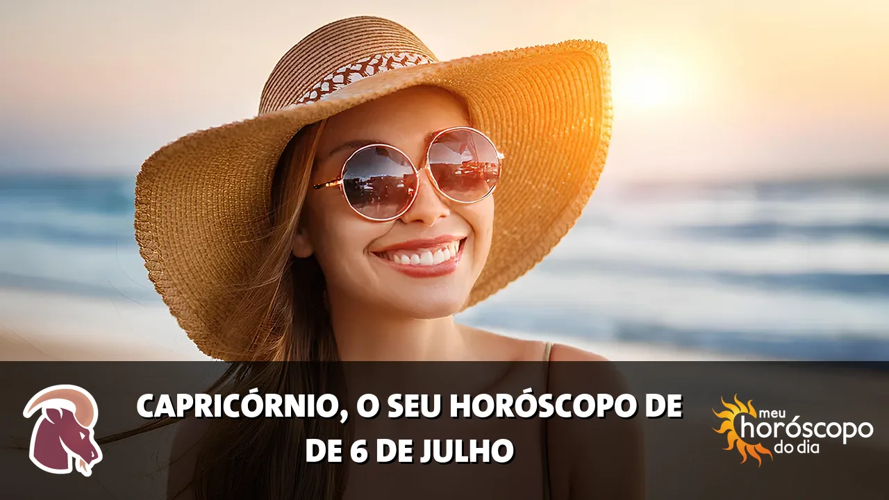 Horóscopo de Capricórnio de segunda-feira, 6 de julho de 2026